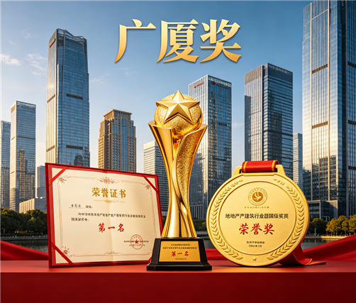 广厦奖标识